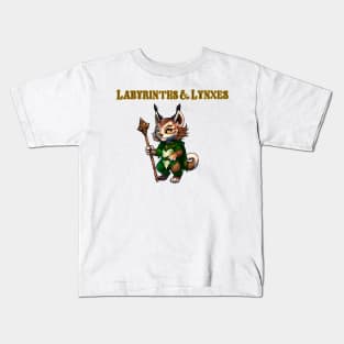 Labyrinths & Lynxes: The Wondering Druid Kids T-Shirt